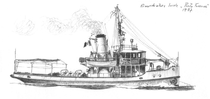 1937 - Rimorchiatore locale 'Porto Fossone'